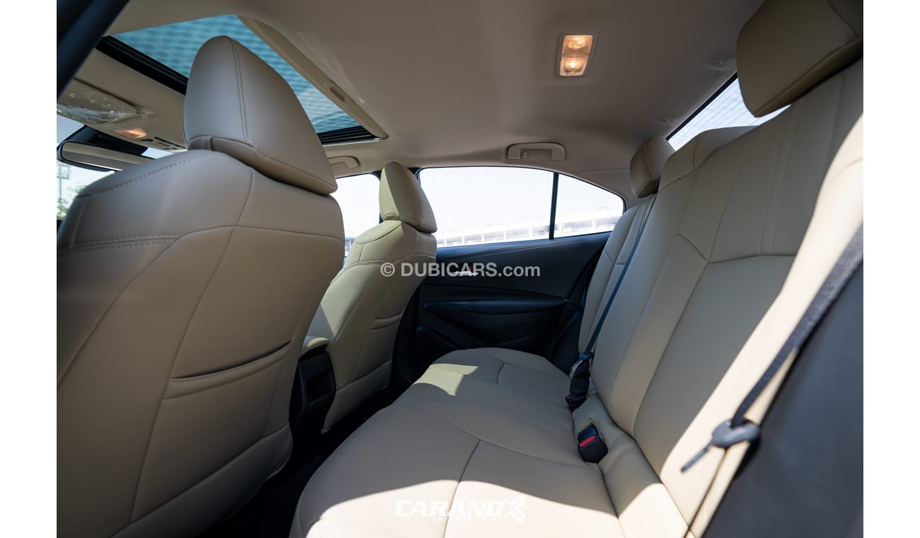 تويوتا كورولا Elite Plus 1.2L Petrol Automatic Transmission 2022 Bronze with Beige Leather / Black Roof