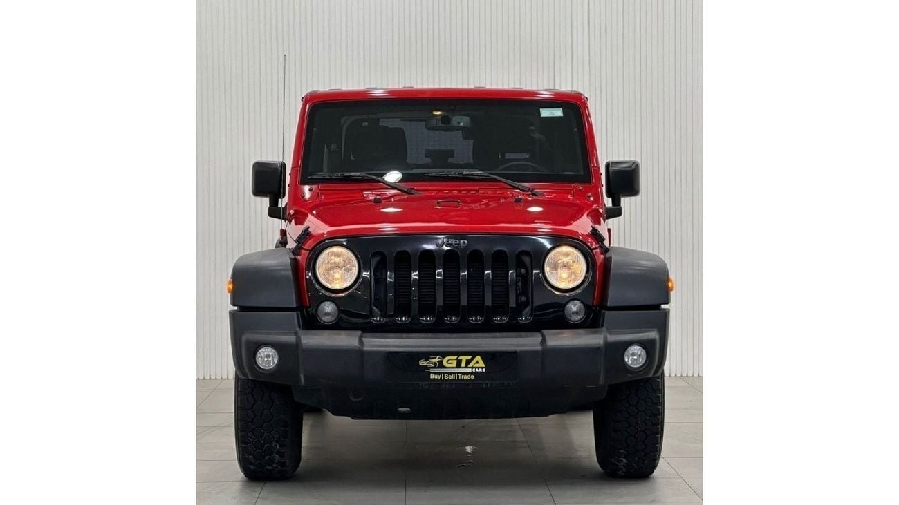 Jeep Willys 2017 Jeep Wrangler Willys Edition, Warranty, Full Jeep Service History, GCC