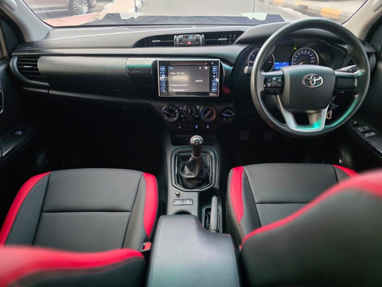 Toyota Hilux 2016 | 2.8L DIESEL | MT | RHD | GR SPORTS MODIFIED | SMART CAB | HEAVY BULL BAR WITH LED LIGHTS | RO