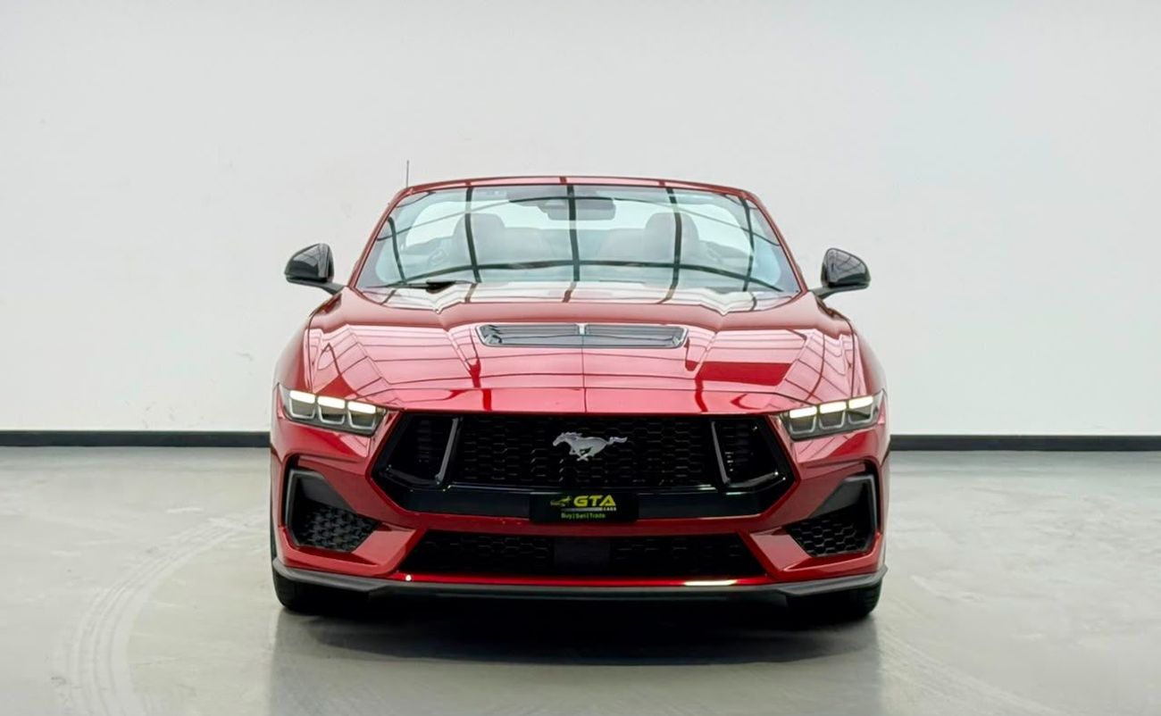 Ford Mustang GT PREMIUM 2024 Ford Mustang GT Premium Convertible, 2029 Ford Warranty + Service Package, Very Low Km, GCC