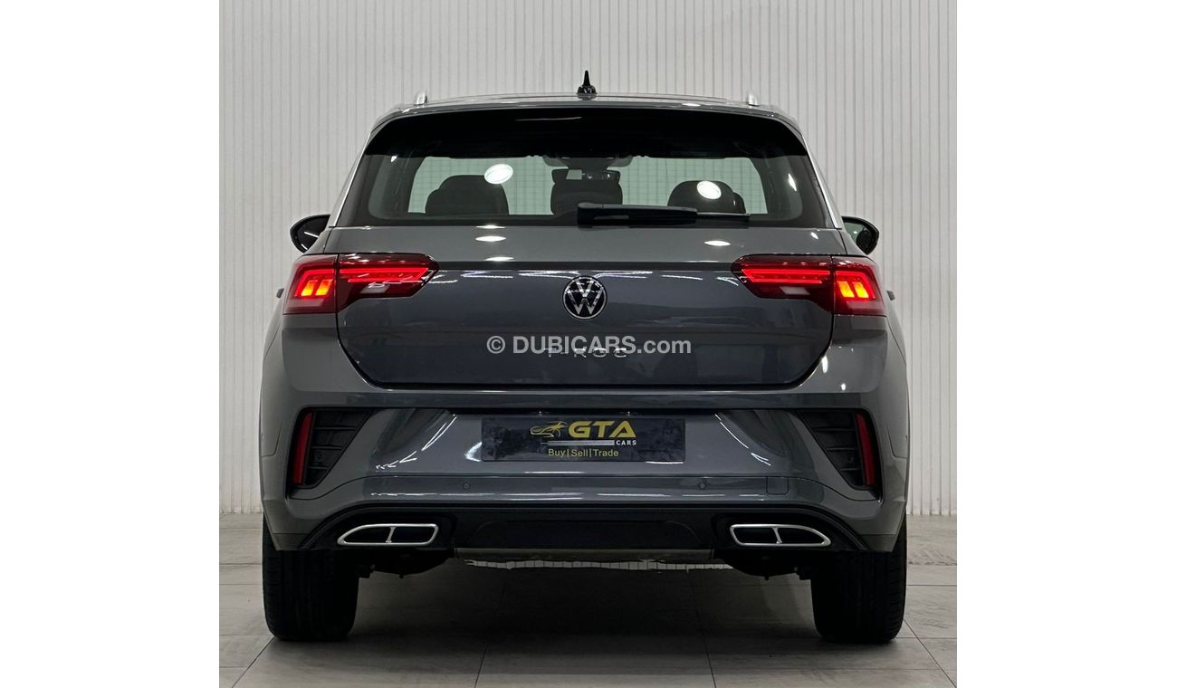 Volkswagen T ROC 2023 Volkswagen T-Roc R-Line, March 2026 VW Warranty, March 2027 VW Service Contract, Low Kms, GCC