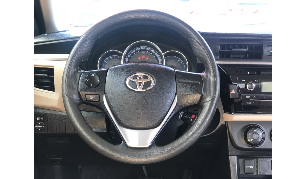 تويوتا كورولا ONLY 548X60 MONTHLY TOYOTA COROLLA 2015 1.6 LTR UNLIMMITED KM WARRANTY