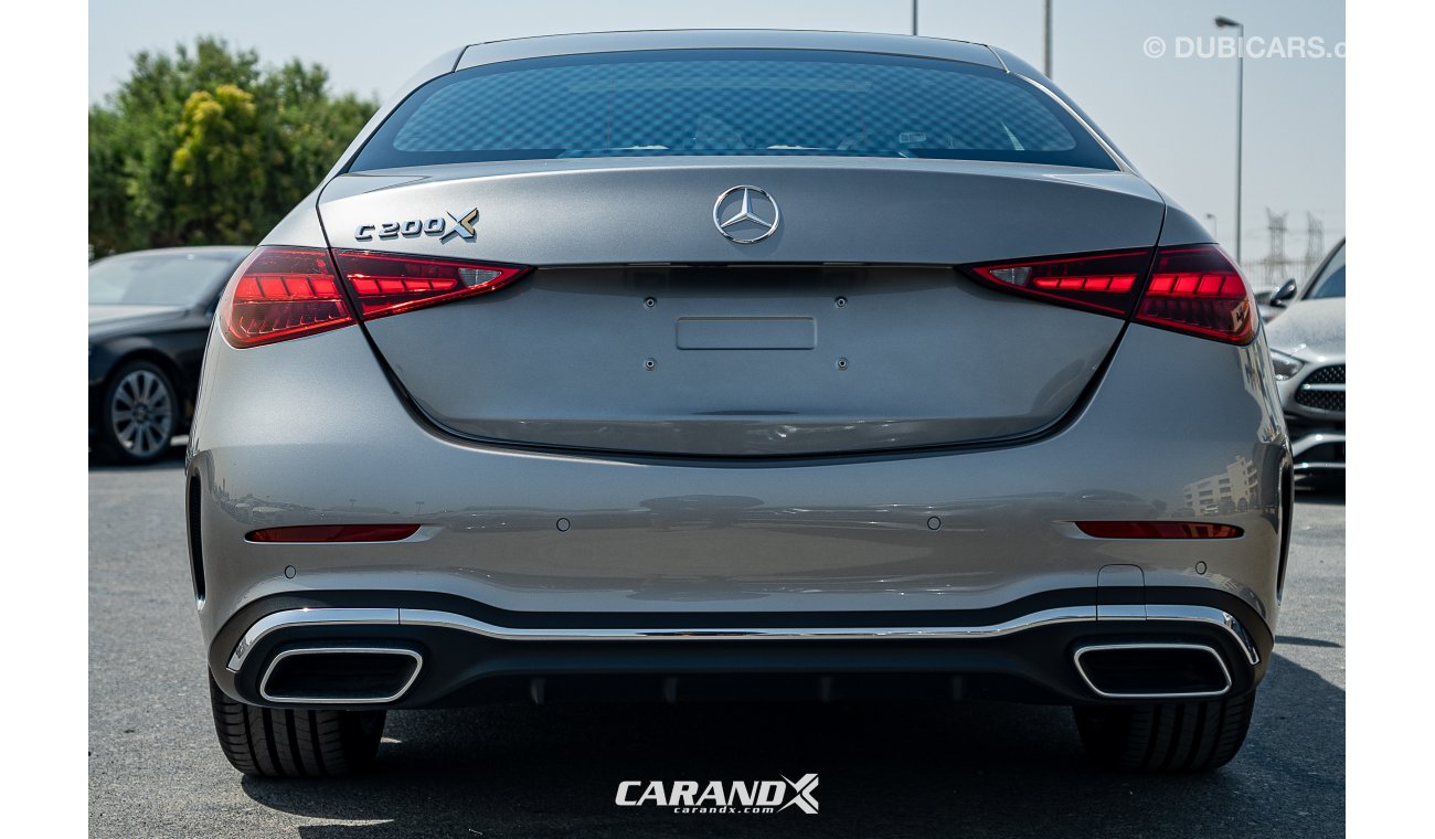 مرسيدس بنز C200 Sport 2022 Mojave Silver With Sunroof