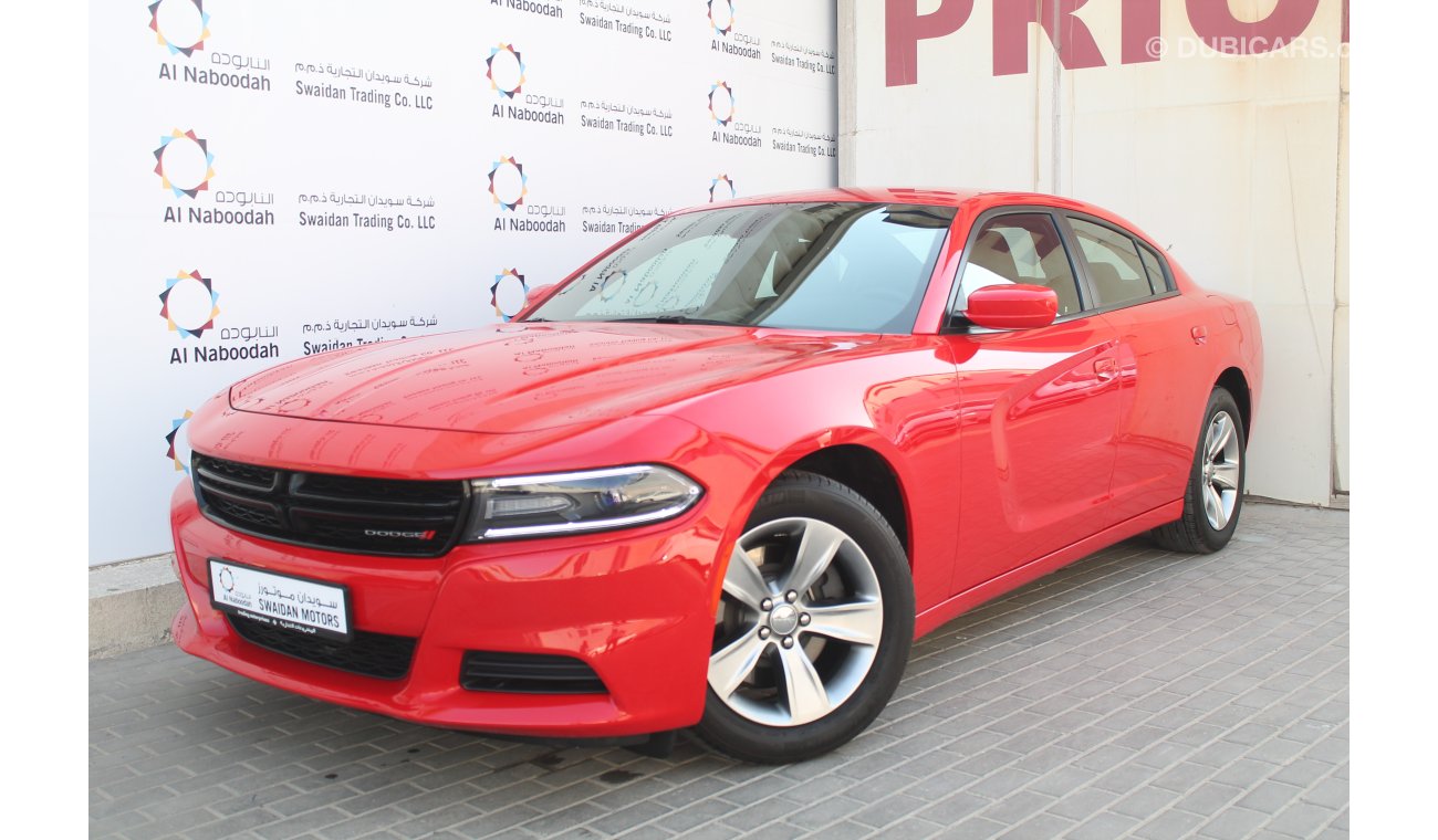 دودج تشارجر 3.6L SXT V6 2018 GCC SPECS UNDER DEALER BALANCE WARRANTY