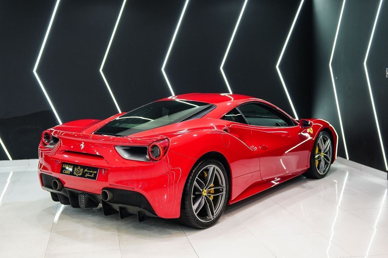 Ferrari 488 Std 3.9L GTB, Very Low KM, Al Tayer Full Service History, GCC Spec!!