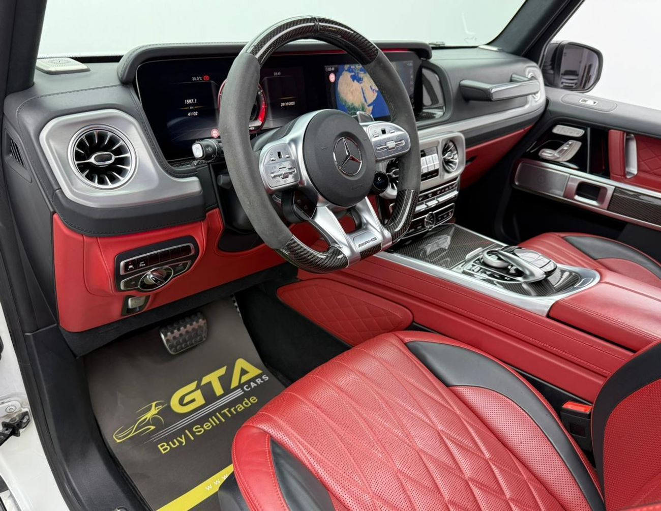 مرسيدس بنز G 63 AMG 4MATIC SUV 2022 Mercedes Benz G63 AMG Double Night Package, Full Service History, Low Km, Fully Load