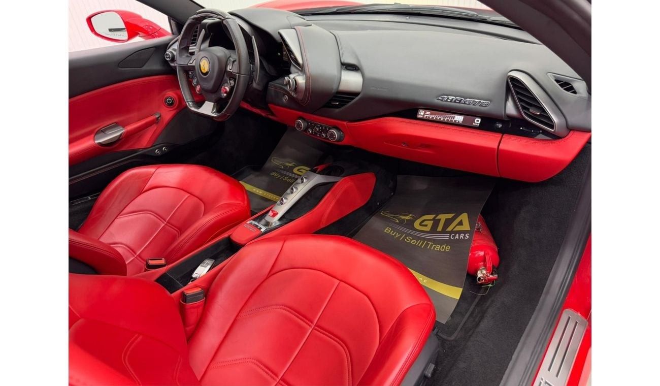 فيراري 488 2017 Ferrari 488 GTB , Full Service History, Excellent Condition, GCC
