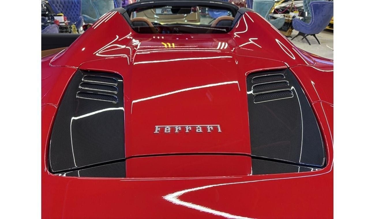 فيراري ف ٨ سبيدر 3.9T V8 2021 FERRARI F8 SPIDER NOVITEC /LOW MILEAGE /Mint Condition