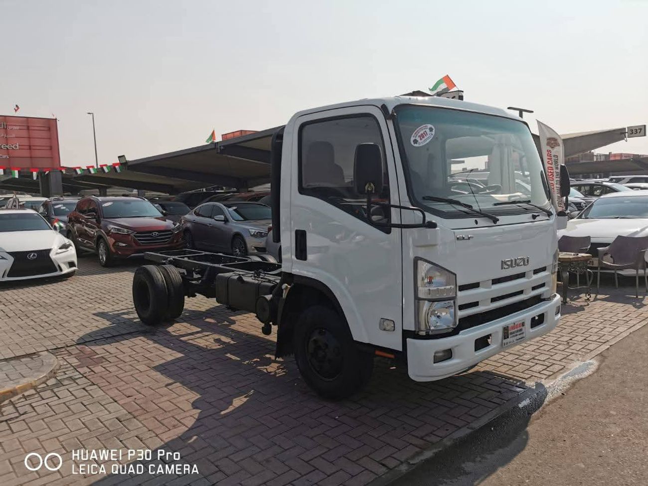 Isuzu NPR in very good condition.