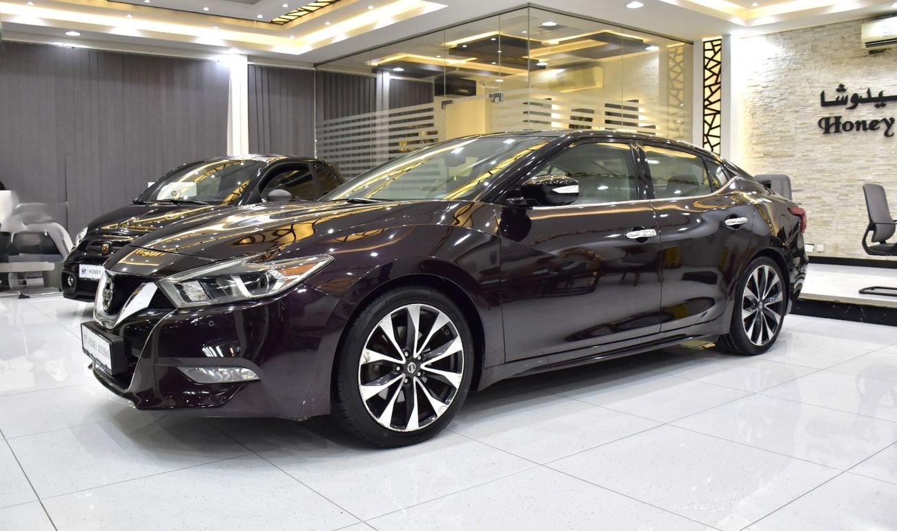 نيسان ماكسيما EXCELLENT DEAL for our Nissan Maxima SR ( 2016 Model ) in Purple Color GCC Specs