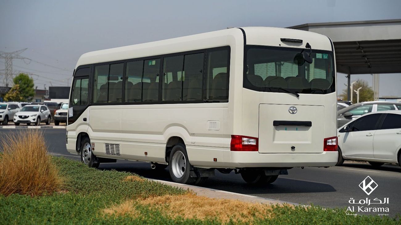تويوتا كوستر DLX | 2.7L Petrol Engine | 23 Seater  | Automatic Door | Manual RWD