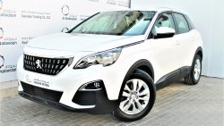 Peugeot 3008 AGENCY WARRANTY UP TO 2023 OR 100,000KM 1.6L ACTIVE 2018 GCC