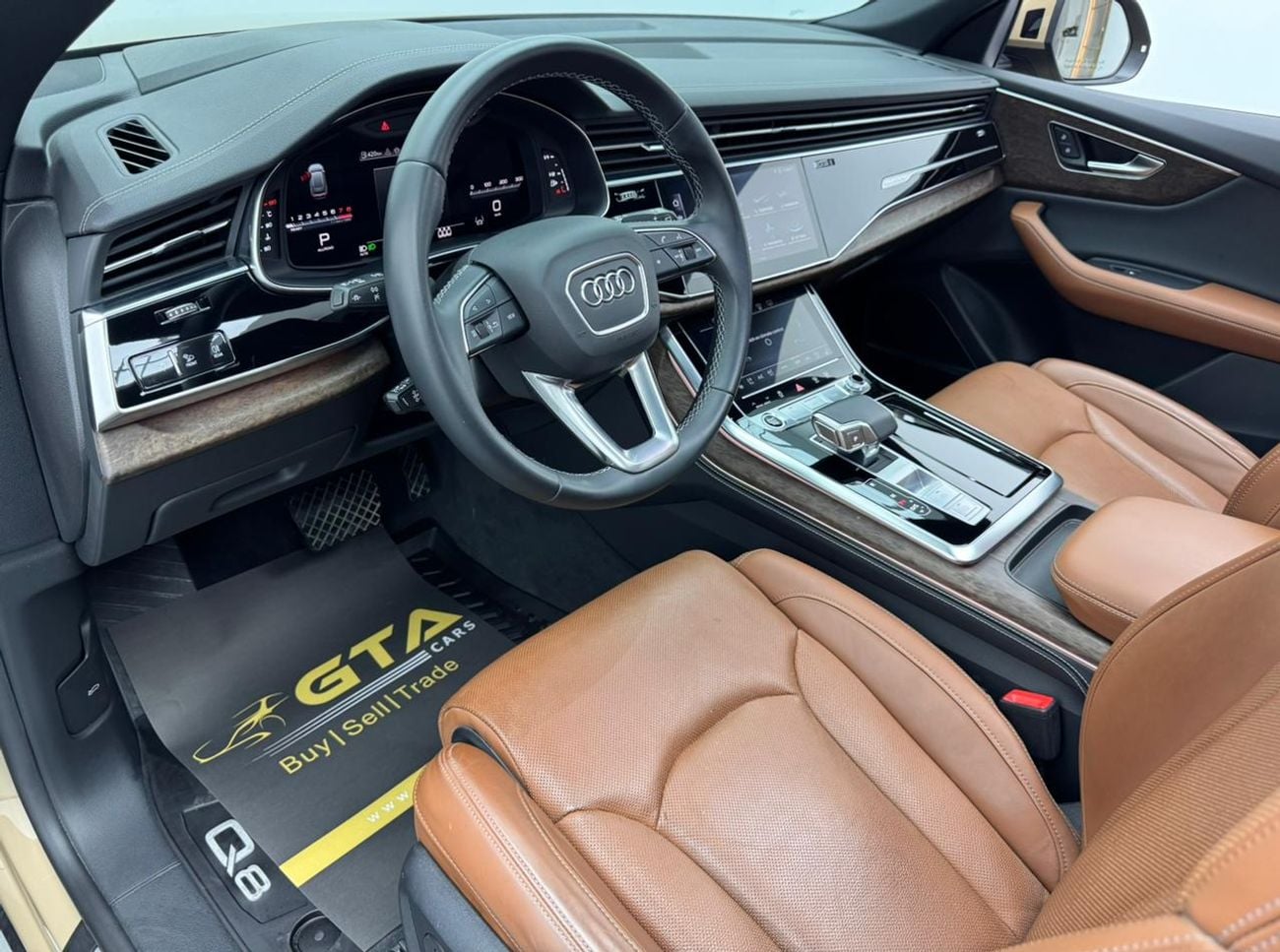 أودي Q8 55 TFSI quattro (340 HP) 2024 Audi Q8 55 TFSI Quattro S-line, 2027 Audi Warranty and Service Pack, G