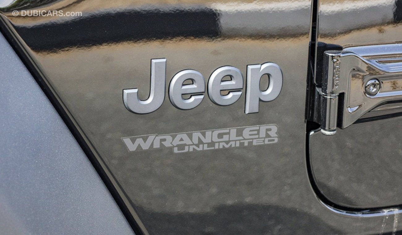 Jeep Wrangler UNLIMITED SPORT PLUS , V6 , GCC , 2022 , 0Km With 3 Yrs or 60K Km WNTY @Official Dealer