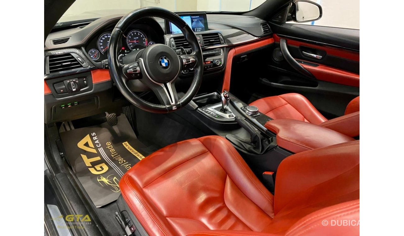 BMW M4 2015 BMW M4, Full BMW Service History, Warranty, GCC