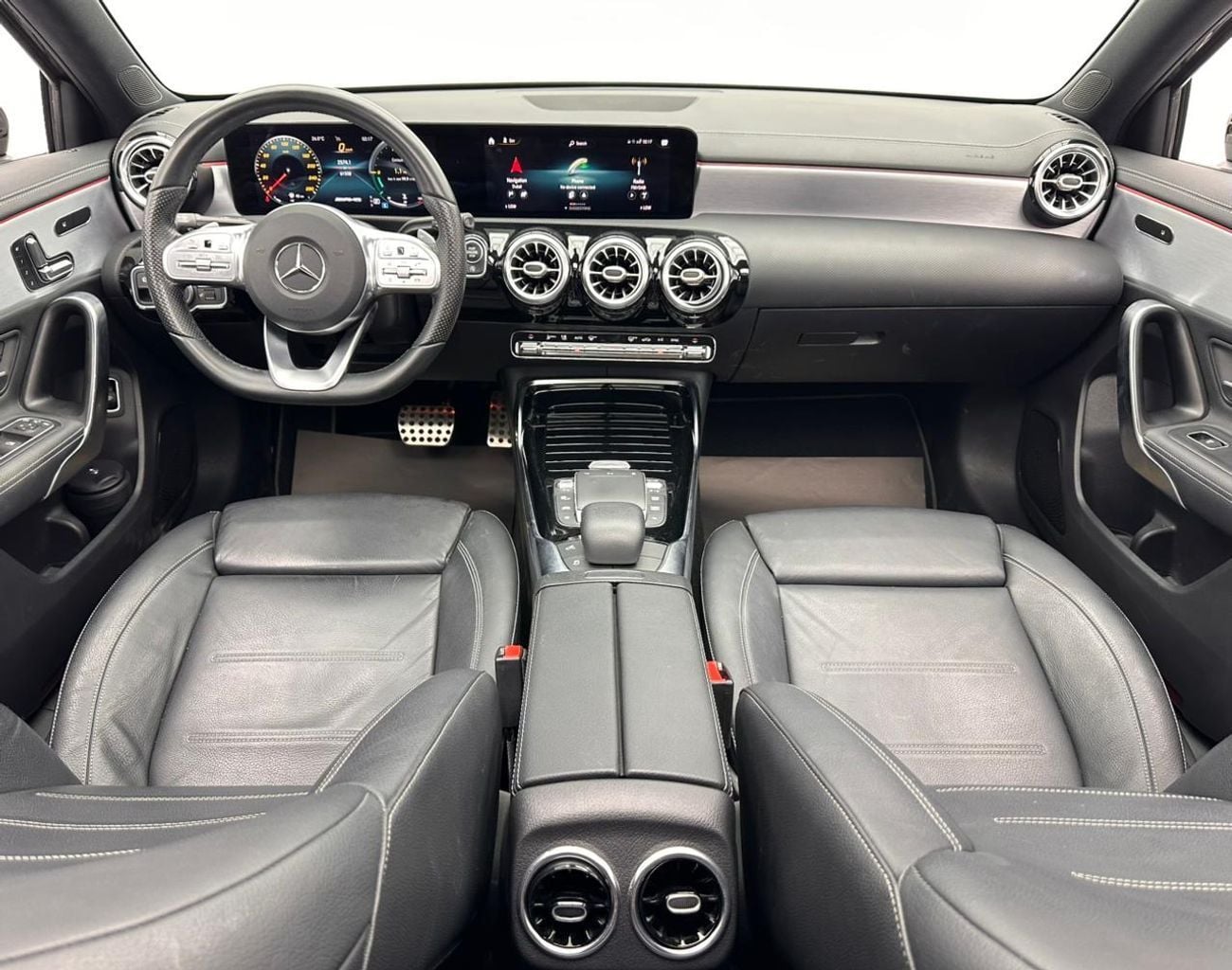 Mercedes Benz A35 AMG 2021 Mercedes-Benz A35 AMG, 1 Year Warranty Unlimited Km, Mercedes Full Service History, GCC