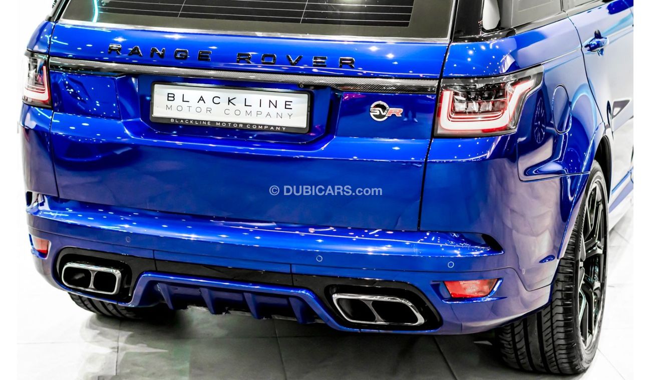 Land Rover Range Rover Sport 2019 Range Rover Sport SVR Carbon Edition, Land Rover Warranty + Service, Low KMs, GCC