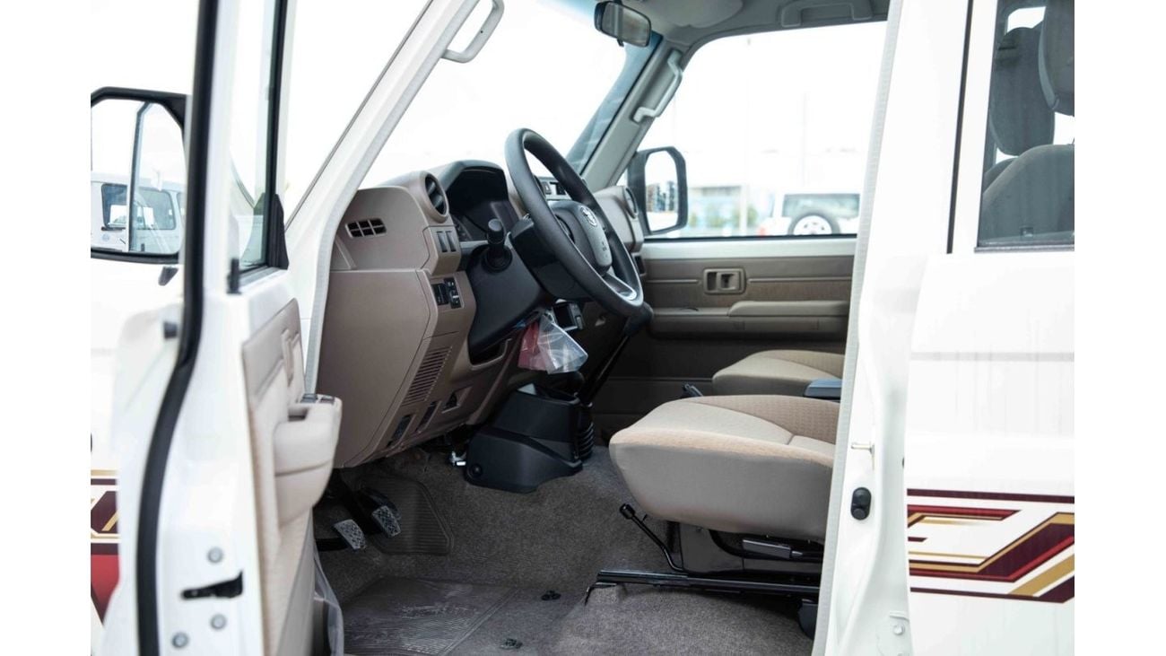 Toyota Land Cruiser 2024 Toyota LC76 4.5 Hard Top 5DR - White inside Oak | Export Only