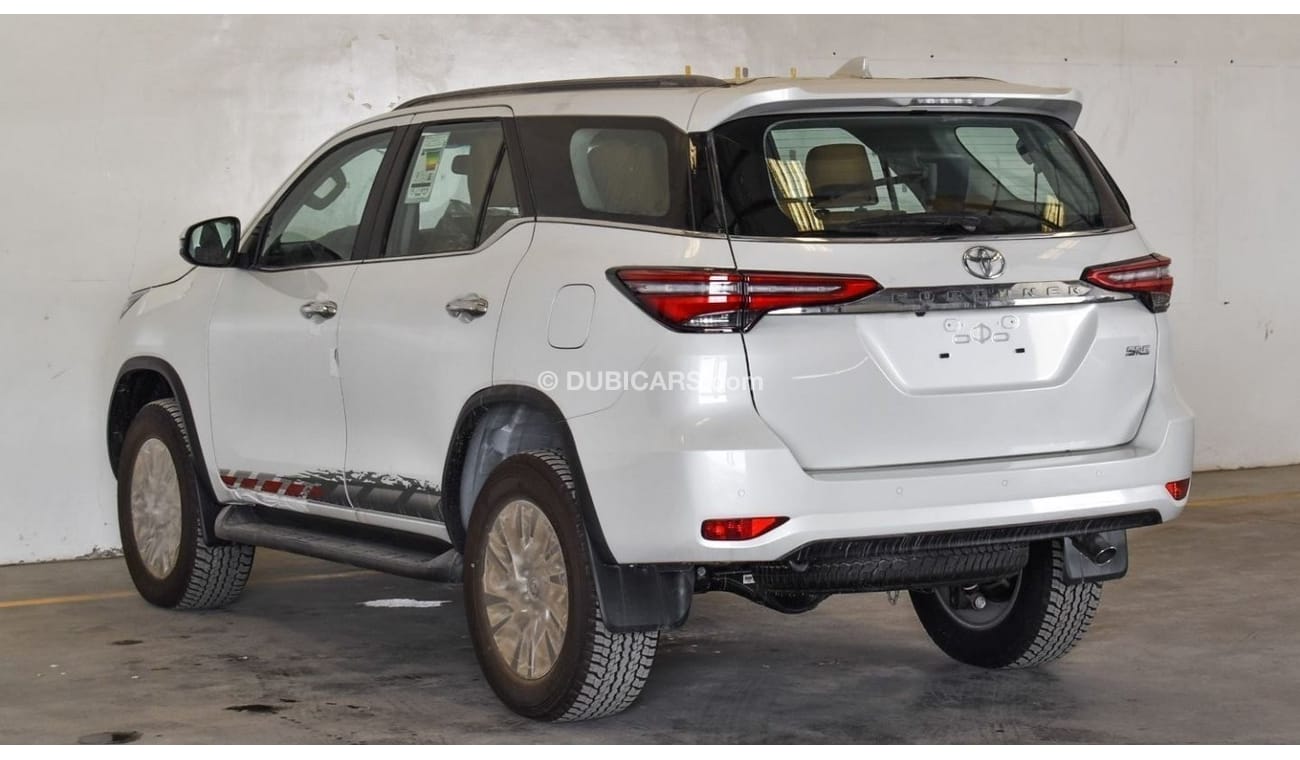 Toyota Fortuner 2023 Toyota Fortuner 2.8 - Pearl White inside Chamois | Export Only