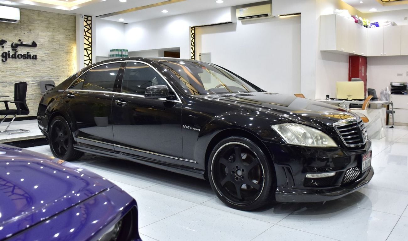 Mercedes Benz S600 EXCELLENT DEAL for our Mercedes Benz S600 AMG V12 ( 2008 Model ) in Black Color Japanese Specs