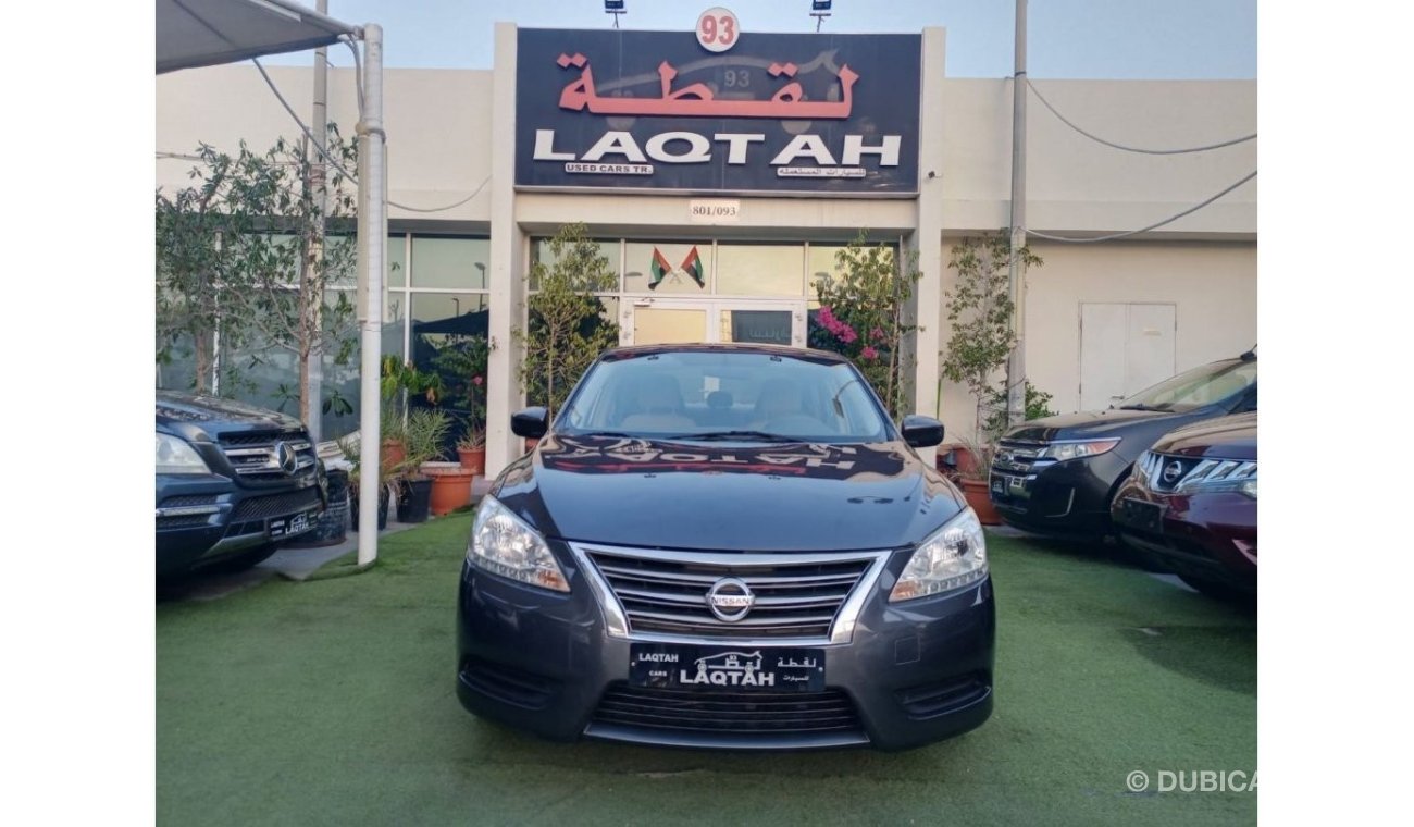 Nissan Sentra 1600 CC, 2016 GCC model, gray color, without accidents, in excellent condition, you do not need any