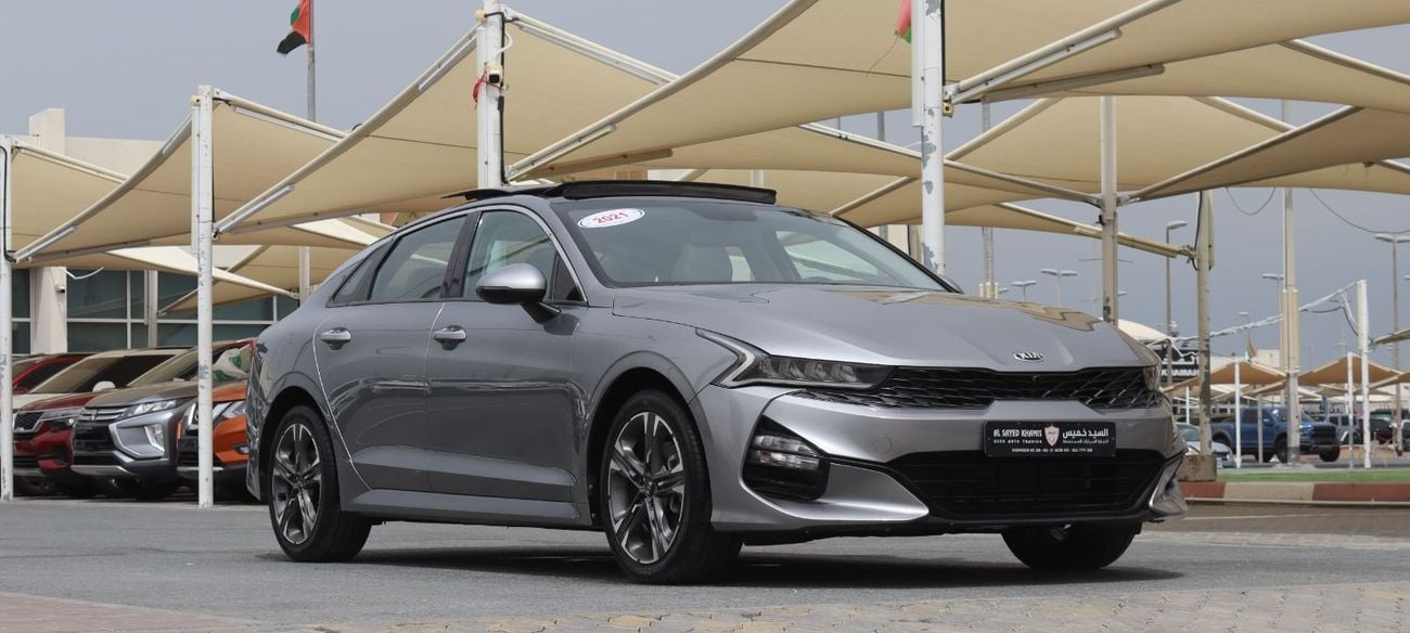 كيا K5 كيا K5 -موديل 2021- خليجى -فل أوبشن -بدون حوادث-  محرك 2.0 - بحاله ممتازه من الداخل والخارج