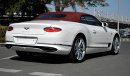 Bentley Continental GTC First Edition (Export).  Local Registration + 10%