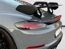 بورش كايمان 718 GT4 RS FULL AGENCY SERVICE & WARRANTY | WEISSACH | 0% DOWN | AED 10,400 P.M