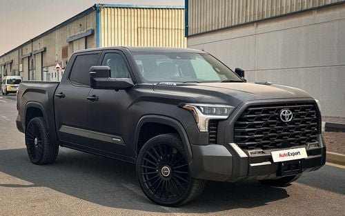 Toyota Tundra CREWMAX CAPSTONE (NON GCC) Capstone Hybrid V6 3.5L in RIGHT HAND DRIVE (EXPORT ONLY)