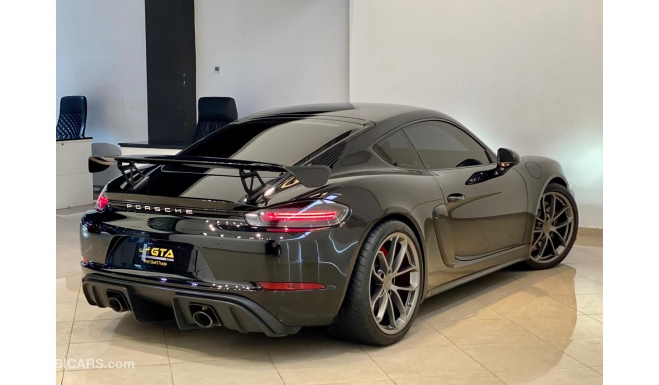 Porsche Cayman GT4 2020 Porsche GT4 Black Edition, Porsche warranty till 12/2022 Full-Service History, GCC