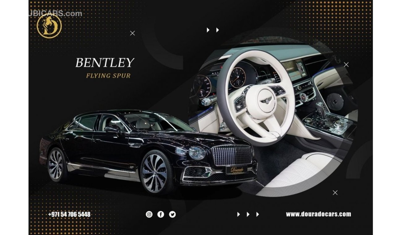 Bentley Flying Spur / 6.0L/W12 Engine | Brand New | 2023 | Onyx black | Full Option