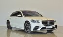 Mercedes-Benz S 500 4M SALOON / Reference: VSB 31989 Certified Pre-Owned with up to 5 YRS SERVICE PACKAGE!!!