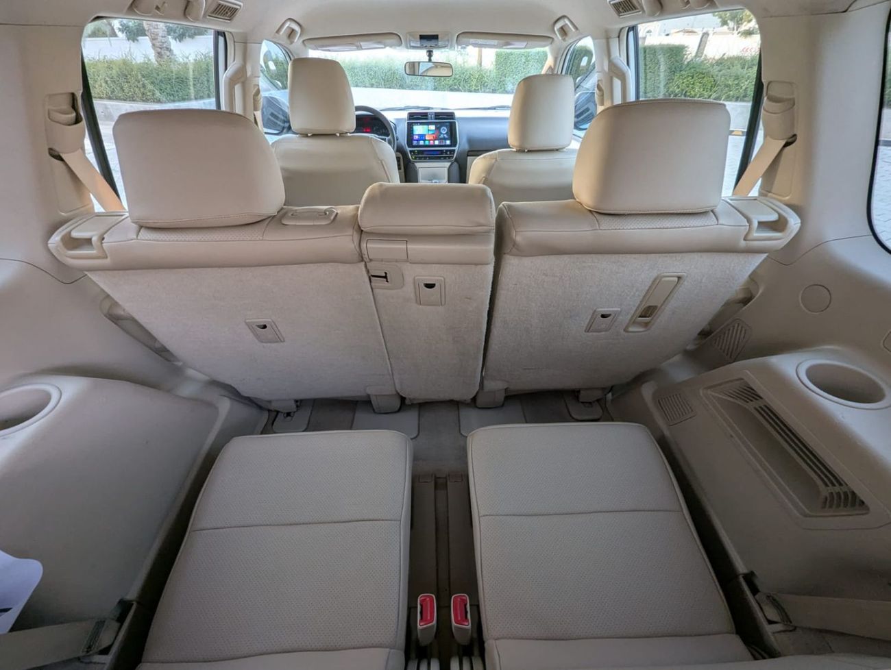 تويوتا برادو Toyota Prado 2.7L white 2020 LHD