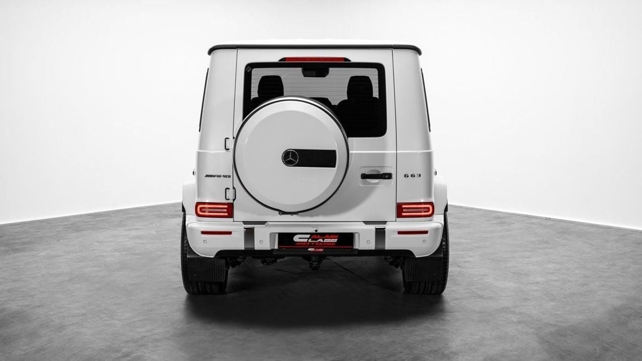 Mercedes Benz G63 AMG - 2025 - GCC Specs - Under Warranty and Service Contract