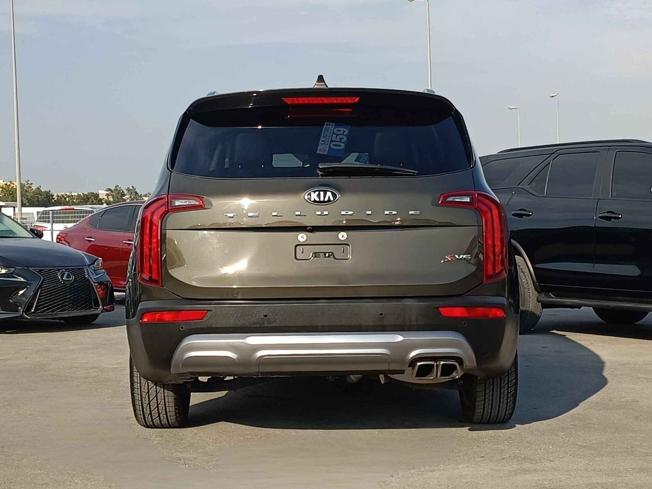 كيا تيلورايد S // 944 AED Monthly //  SUNROOF / FULL OPTION (LOT # 14610)