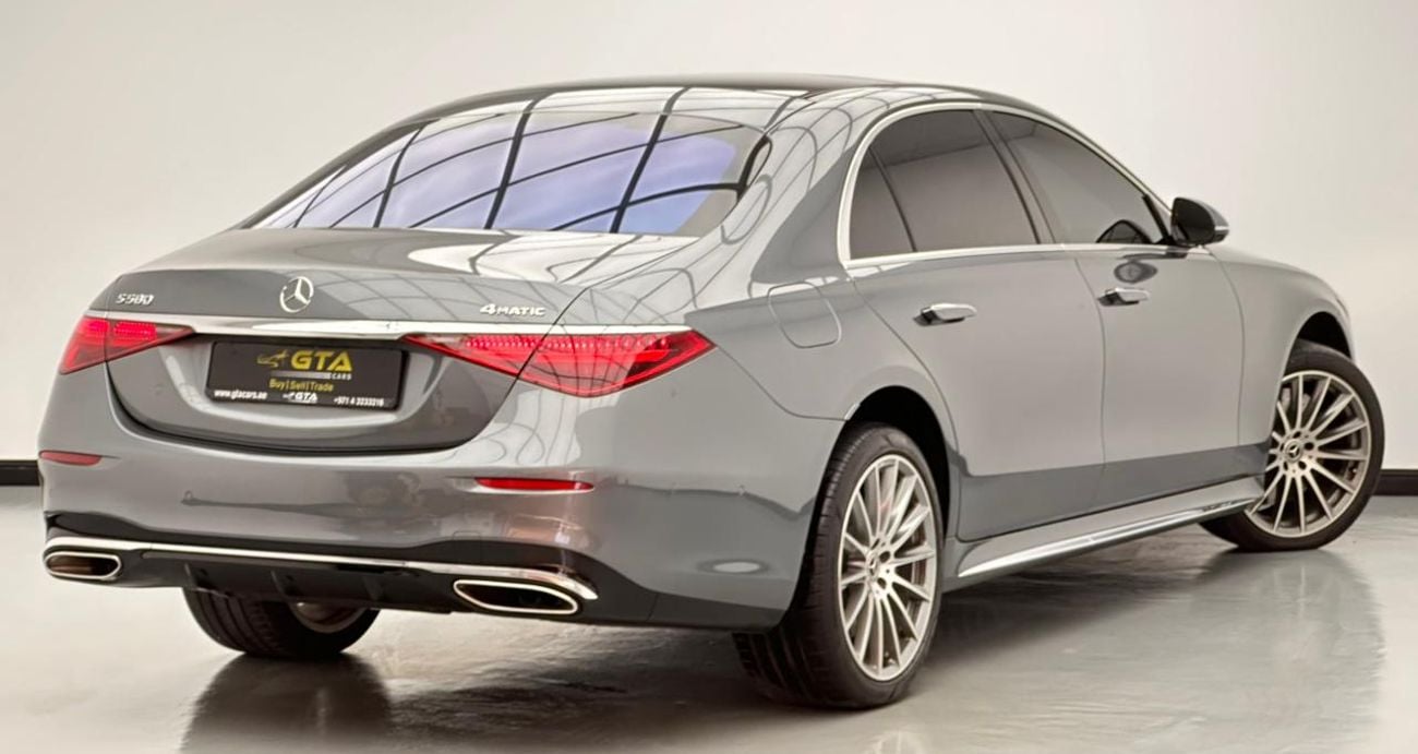 Mercedes Benz S 580 2022 Mercedes-Benz S580L 4Matic, 1 Year Warranty Unlimited Km, Excellent Condition
