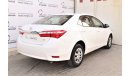 Toyota Corolla 1.6L SE 2016 GCC SPECS DEALER WARRANTY