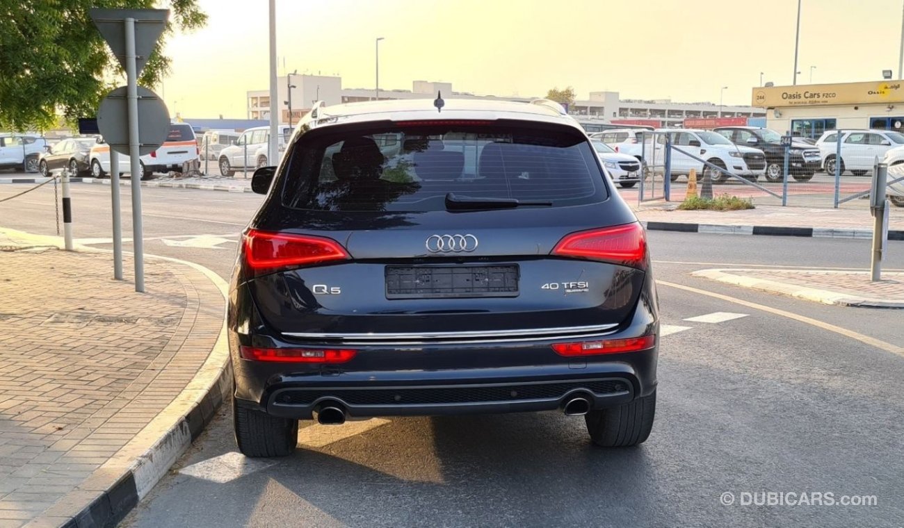 Audi Q5 S-Line 40TFSI Quattro 2016 GCC Perfect Condition