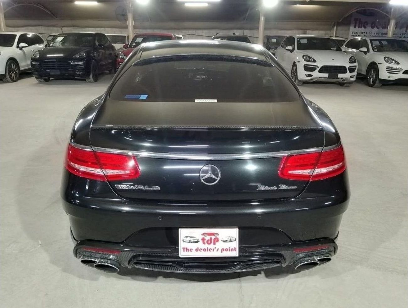 مرسيدس بنز S 550 كوبيه MERCEDES S CLASS COUPE S550 BLACKBISON WALDAERO KIT 4.7L 2015, BURMESTER SPEAKER, SIX BUTTONS AND MO