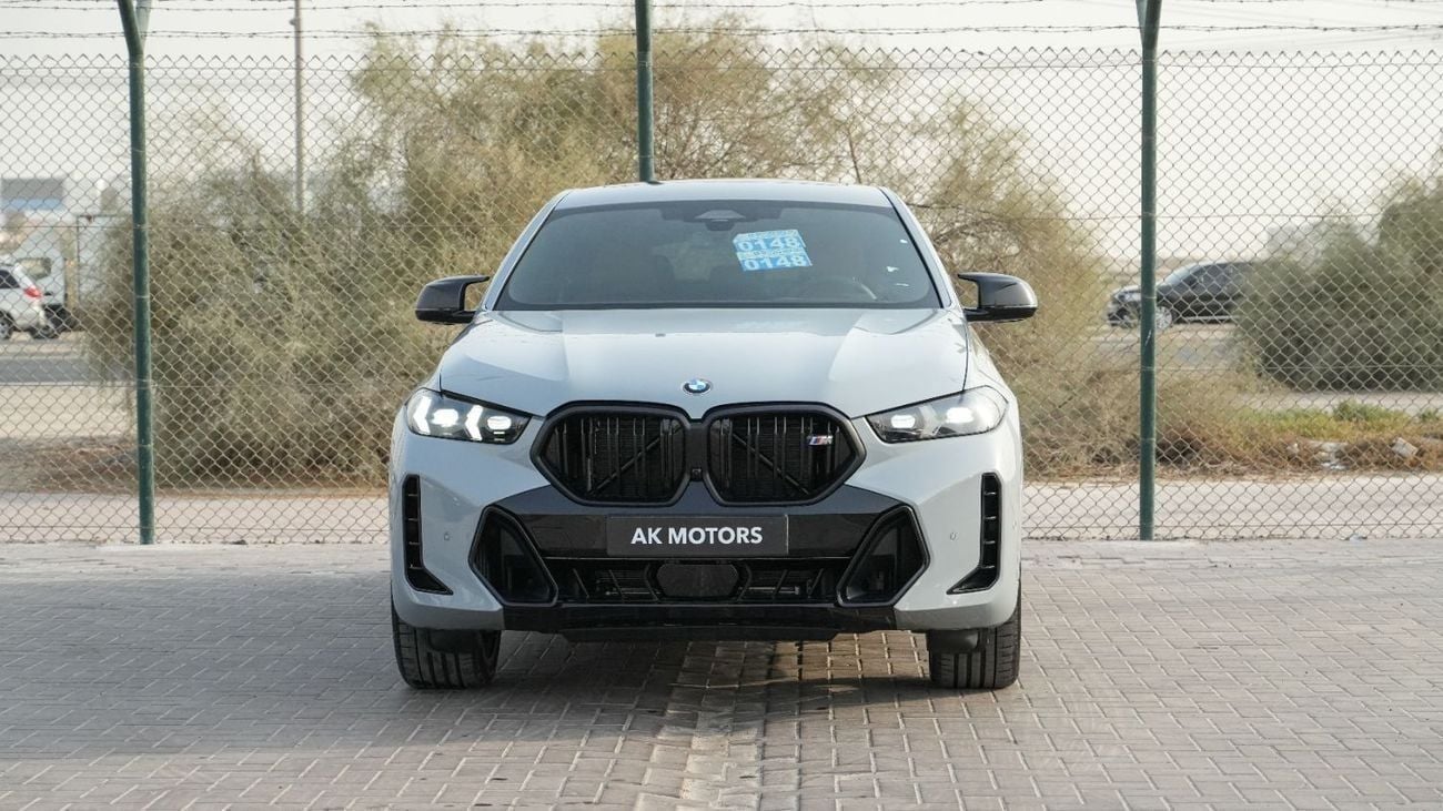 بي أم دبليو X6 M60i V8 M-SPORT + 2026 MY EXPORT PRICE