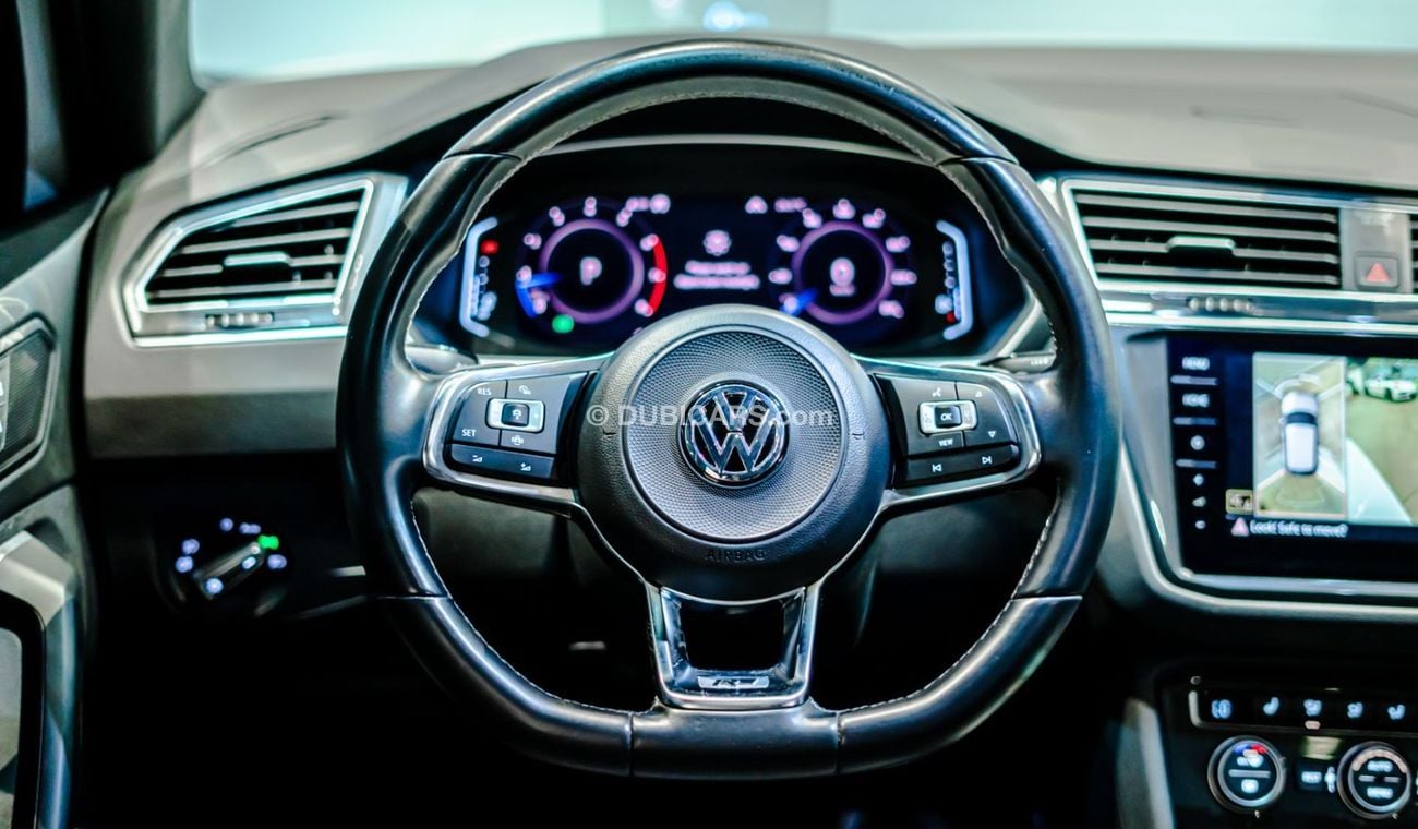 فولكس واجن تيجوان 2019 Volkswagen Tiguan R-Line 4-Motion, 2024 Agency Warranty, Low KMs, GCC