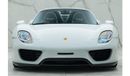 بورش 918 سبايدر 4.6 LEFT HAND DRIVE