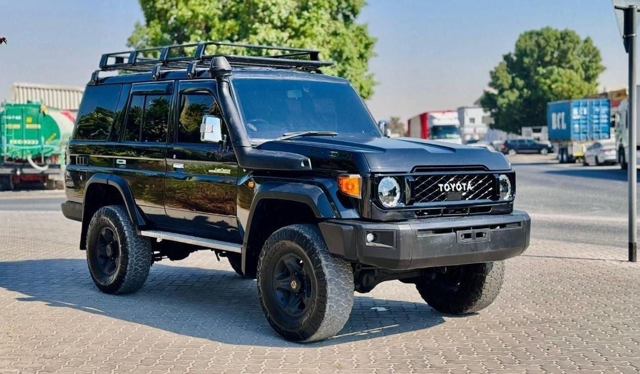 Toyota Land Cruiser 70 MODIFIED TO 2024 MODEL | RHD | 4.5L MANUAL TRANSMISSION | 2012 | DIESEL ENGINE | PREMIUM ROOF RACK |