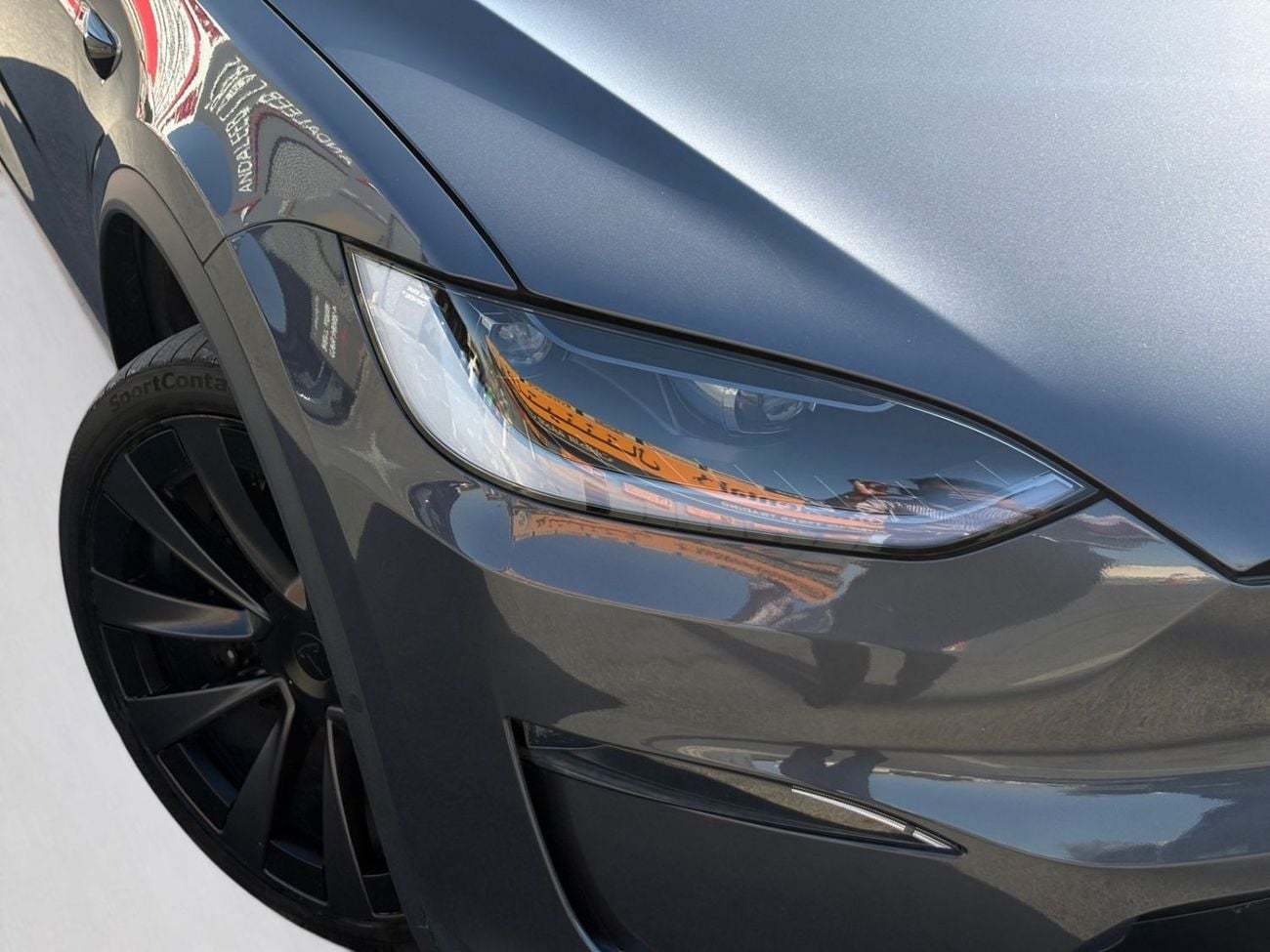 Tesla Model X AED 3,840 P.M | 0% DOWN PAYMENT | TESLA MODEL X LONG RANGE AWD | DUAL MOTOR ELECTRIC | ACTIVE WARRAN