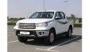 Toyota Hilux 2019 | HILUX 4X4 DOUBLE CABIN MANUAL GEAR - WITH GCC SPECS AND EXCELLENT CONDITION