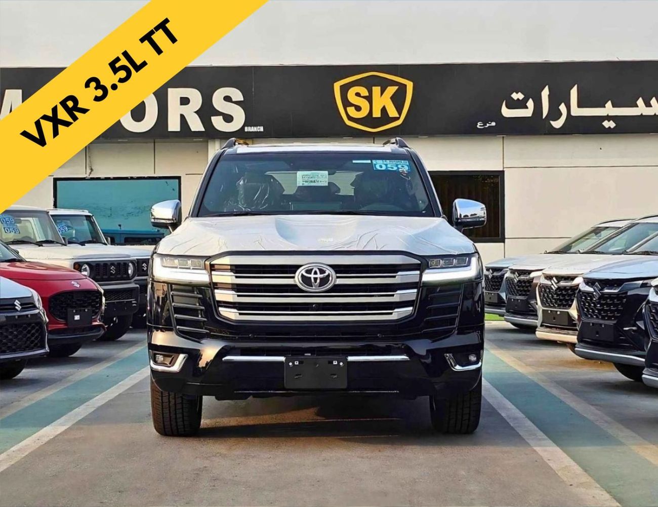تويوتا لاند كروزر VXR TOYOTA LANDCRUISER VXR TWIN TURBO FULL OPTION | 3.5L V6 PETROL A/T 4WD 2026 (EXPORT ONLY AFRICA)