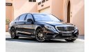 Mercedes-Benz S 500 AMG 2015 GCC under Warranty with Zero Down-Payment.