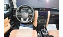 Toyota Fortuner AED 1599 PM | 2.7L EXR 4WD GCC DEALER WARRANTY