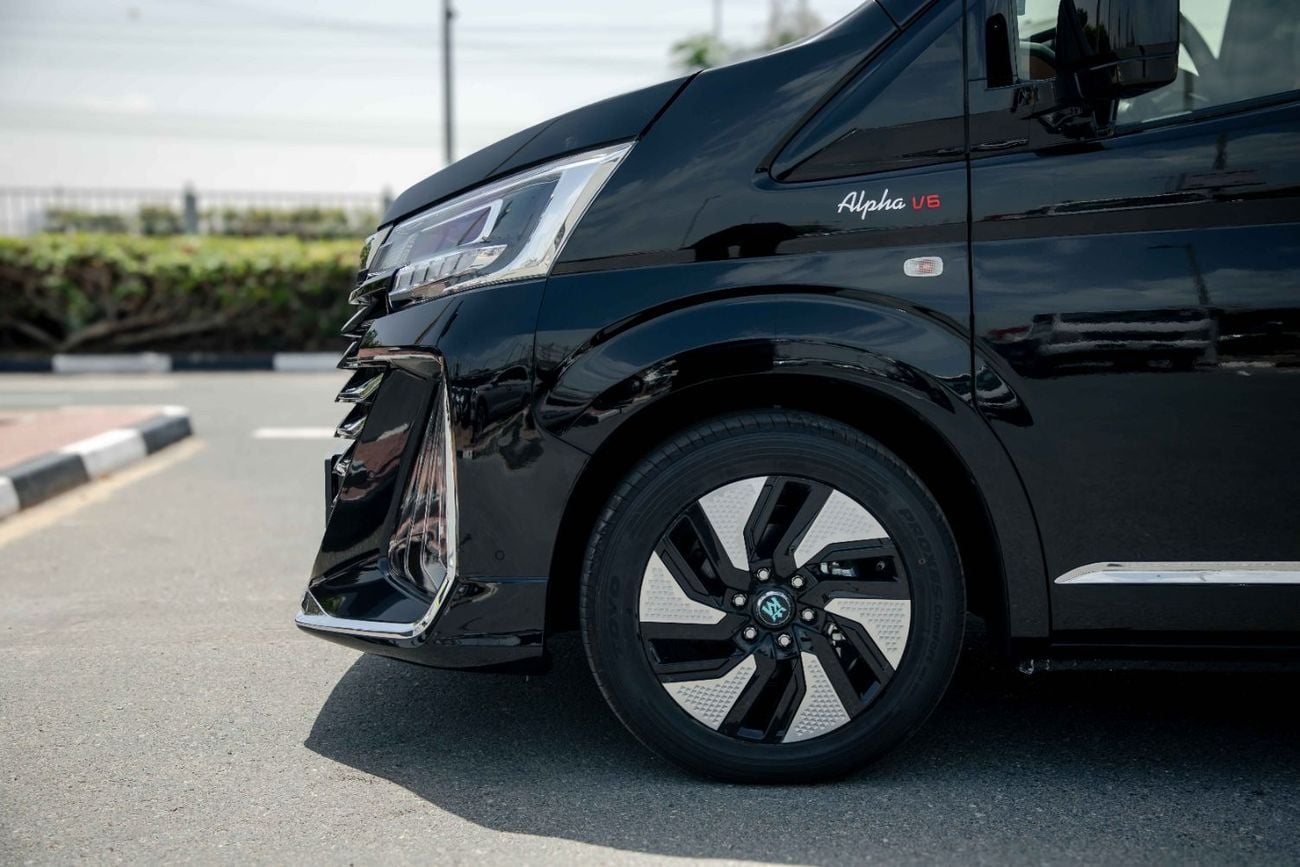 Toyota Hiace Alpha A380 KMuller Edition 3.5L - Black Inside Brown | Export Only