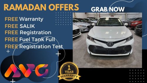 Toyota Camry LE RAMADAN OFFER | AED1,360 MONTHLY | 2020 TOYOTA CAMRY 2.5L | GCC SPECS | LOW KMS | WARRANTY